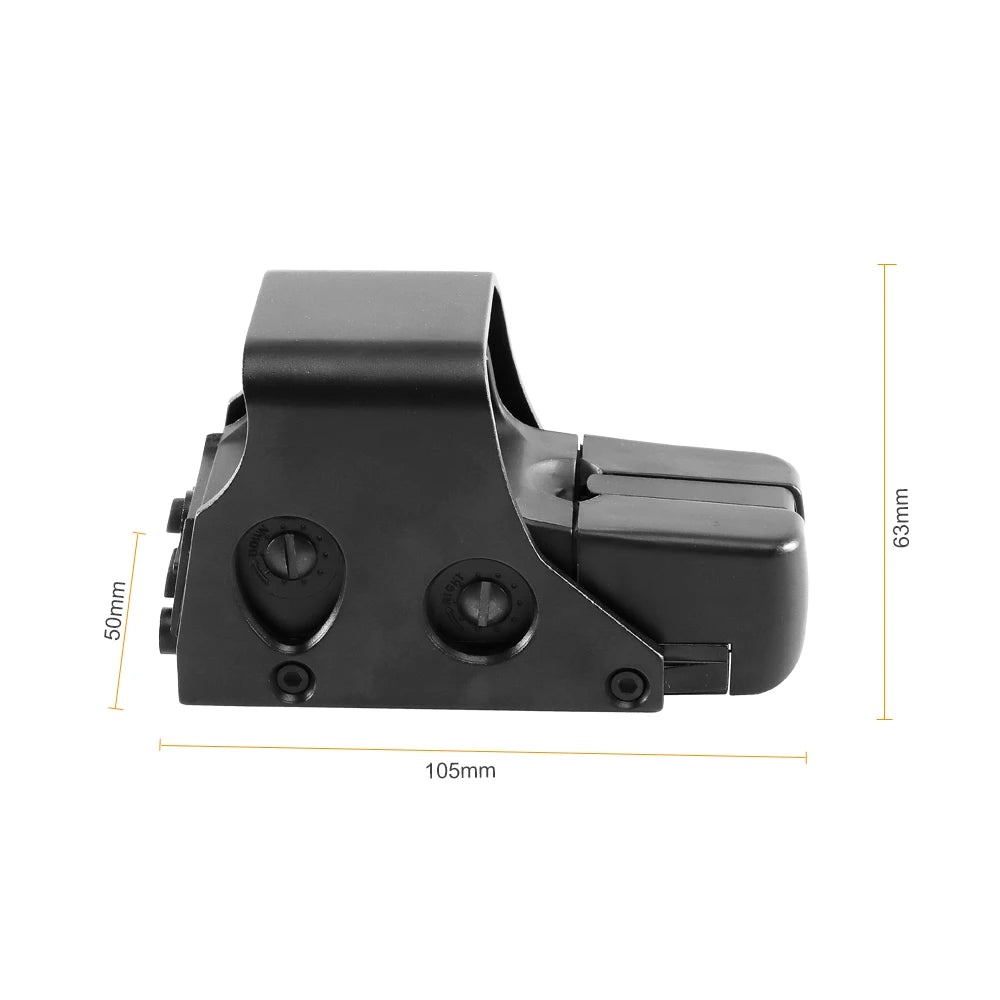 551, 552, 553, 558 Red Green Dot Holographic Sight Scope – Hunting & Airsoft Riflescope with 20mm Mount