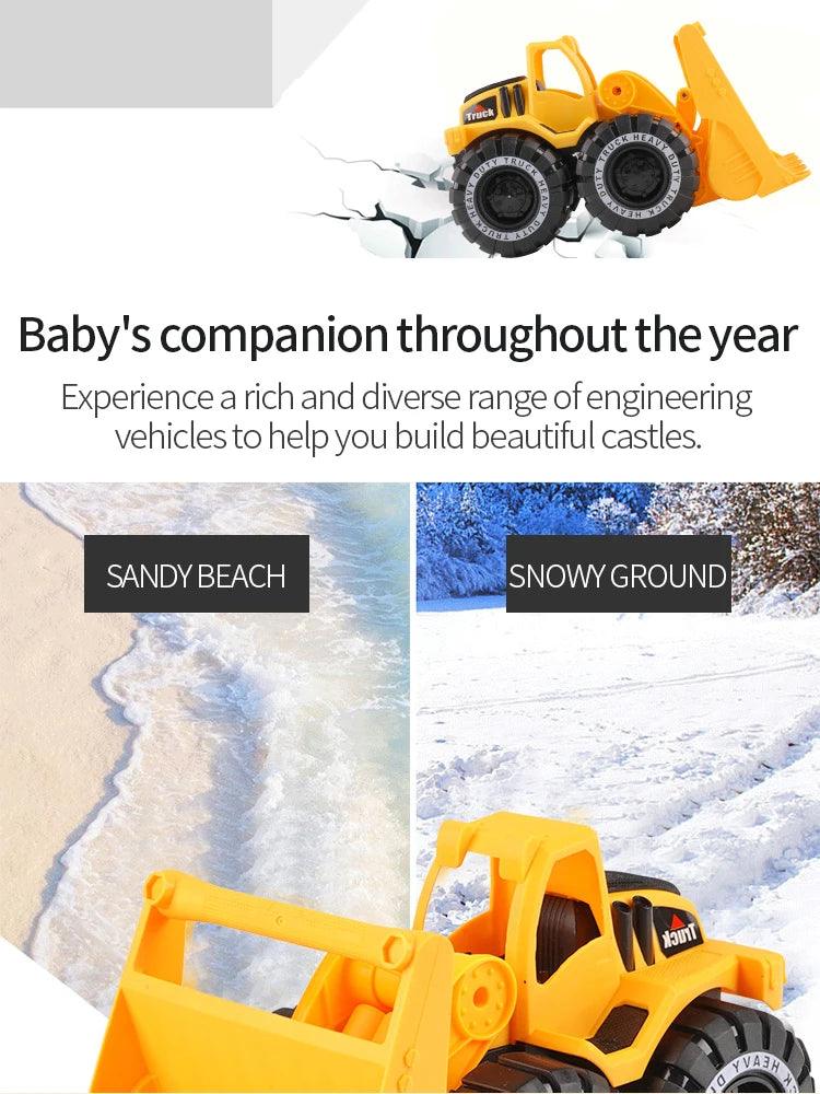 Excavator & Dump Truck Model Toy