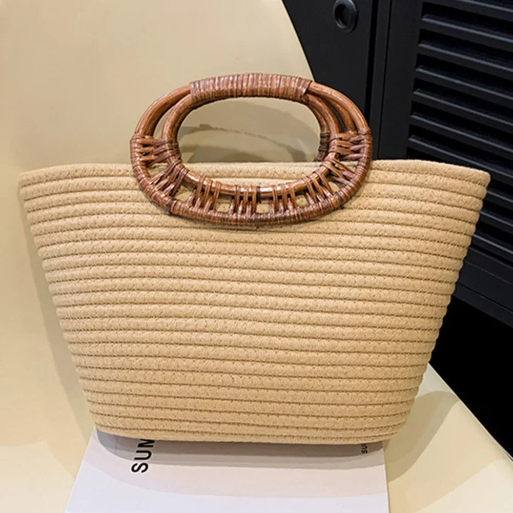 Cotton Rope Tote Bag