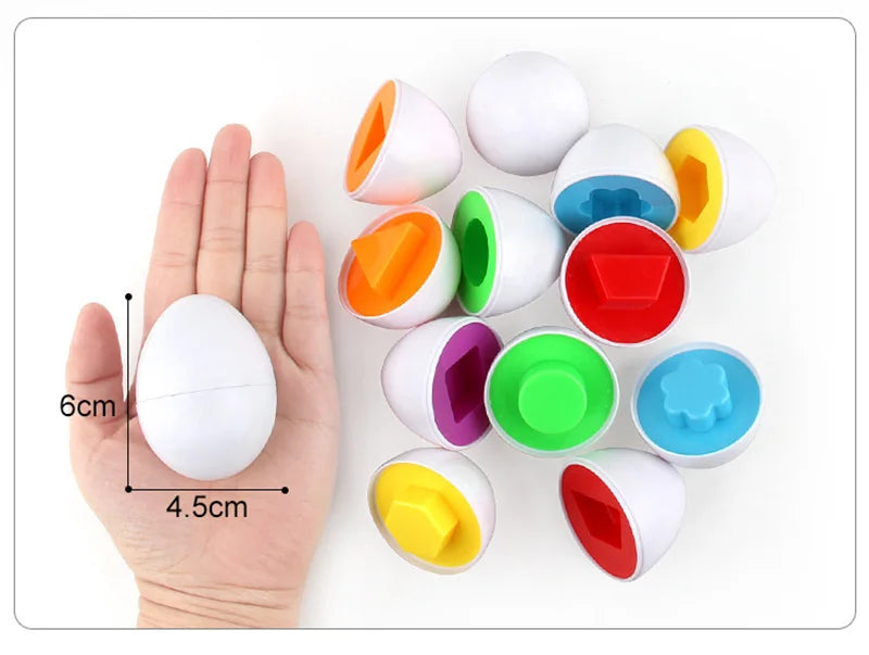 Eggs Screws 3D Puzzle Montessori Learning Toy