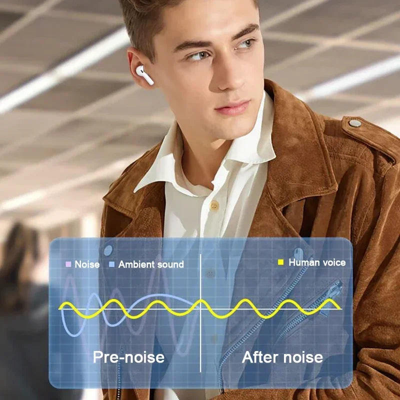Lenovo Bluetooth Wireless Earbuds (2024 Edition)