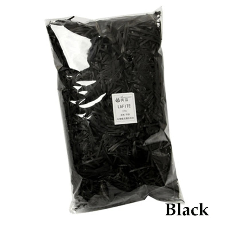 100g Colorful Shred Crinkle Paper Raffia: