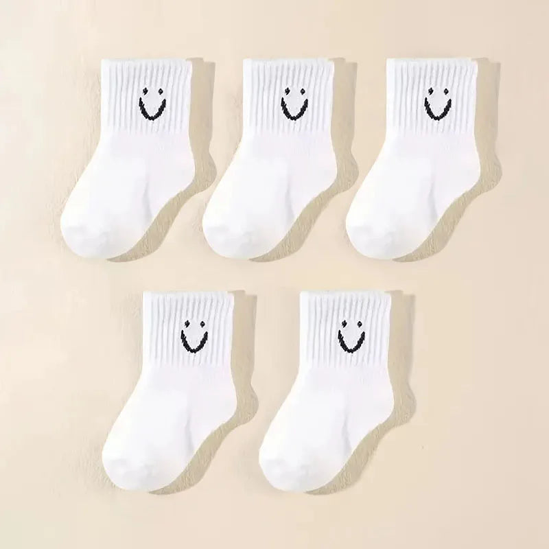 5 Pairs Kids Baby Socks