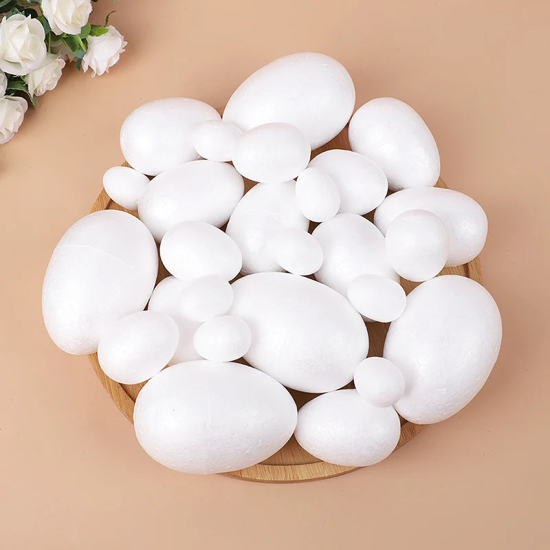 10-50pcs Easter Foam Egg Set