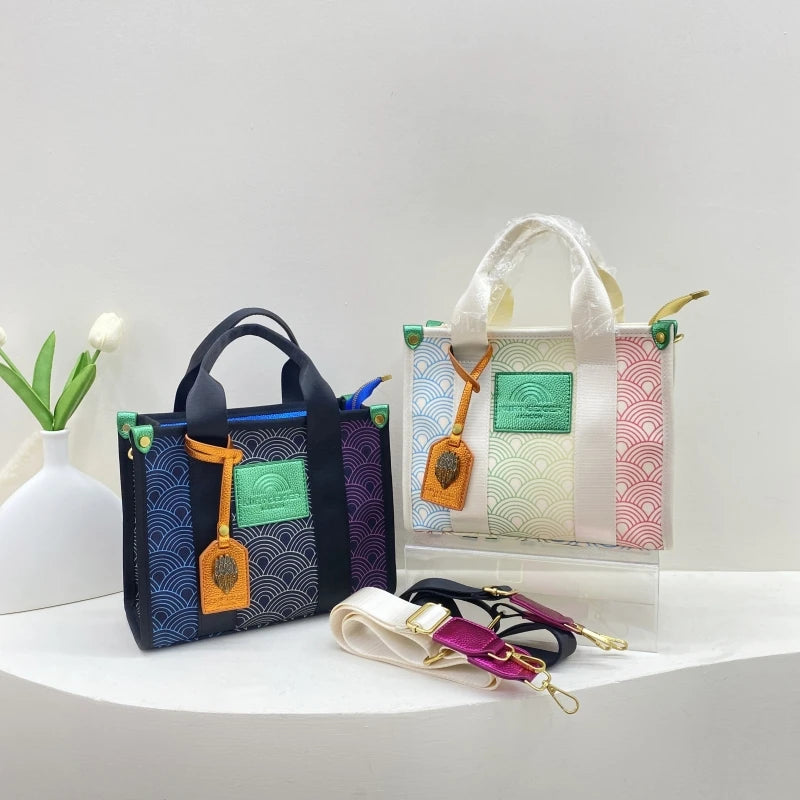 KURT GEIGER LONDON Canvas Tote Bag