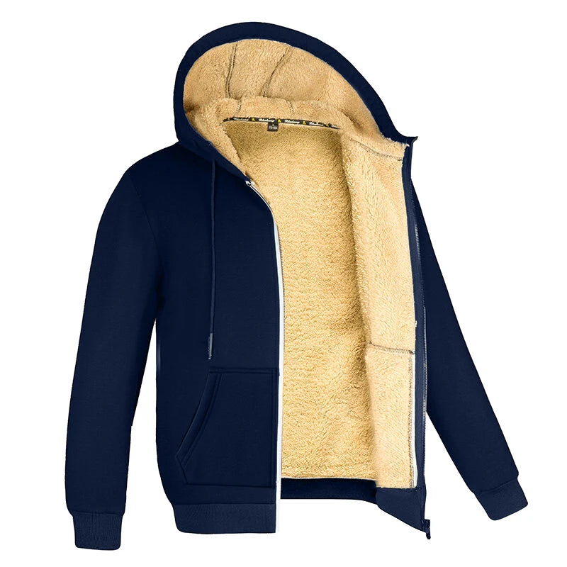 Winter Lambswool Fleece Coat