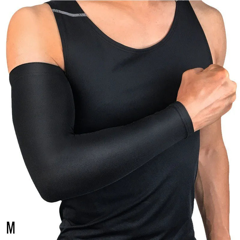 Basketball Wrist Guard with Arm Lengthening Elbow Support – Breathable Sports Sleeve