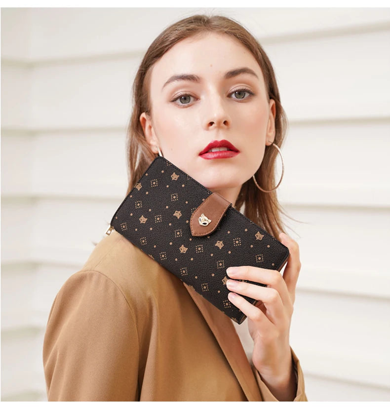 FOXER Women's Long Wallet
