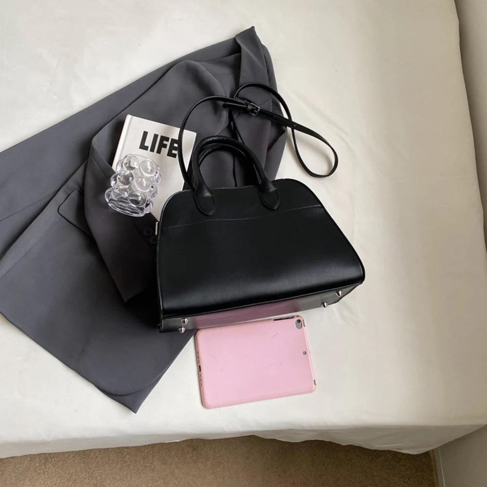 PU Leather Suede Tote Bag for Women