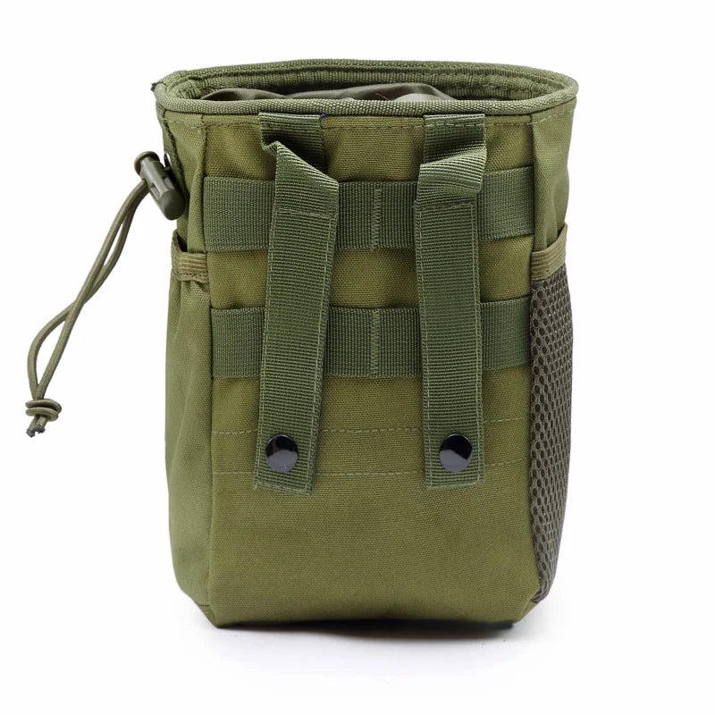 Tactical Dump Drop Pouch Magazine Pouch Molle Hunting Airsoft Gun Accessories Sundries Pouch Protable Molle Recovery Ammo Bag