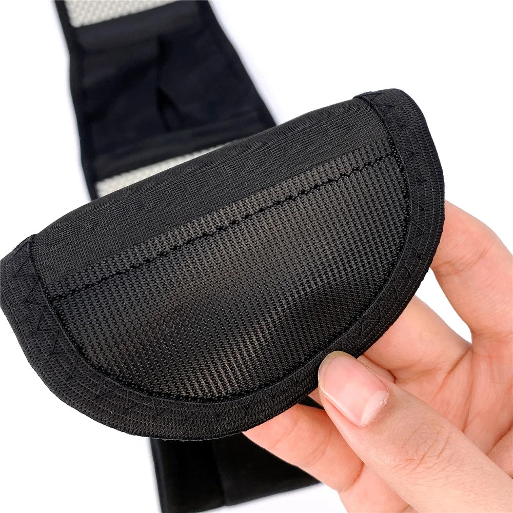 Tcare Adjustable Waist Tourmaline Self-Heating Magnetic Therapy Belt