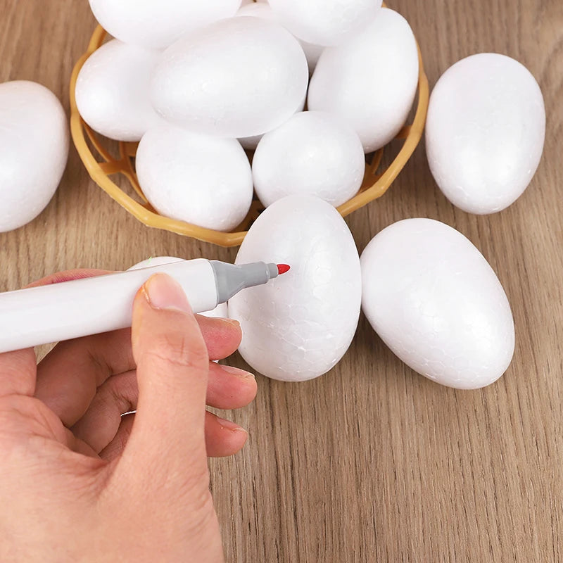 10-50pcs Easter Foam Egg Set