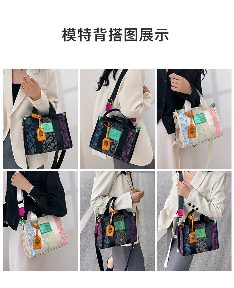 KURT GEIGER LONDON Canvas Tote Bag