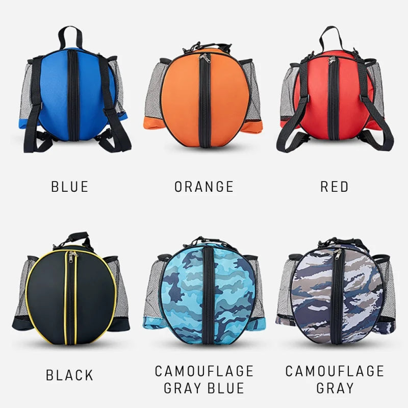 Adjustable Shoulder Strap Basketball Bag – Sports Ball Holder & Carrier
