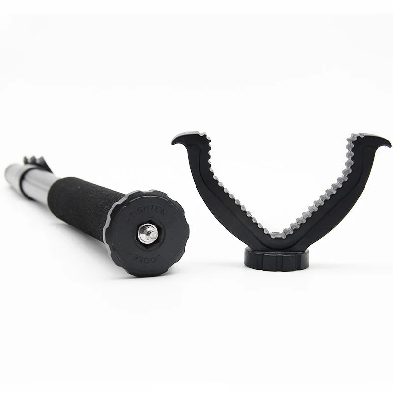 Aluminum Alloy Hunting Stand Adjustable Height Monopod