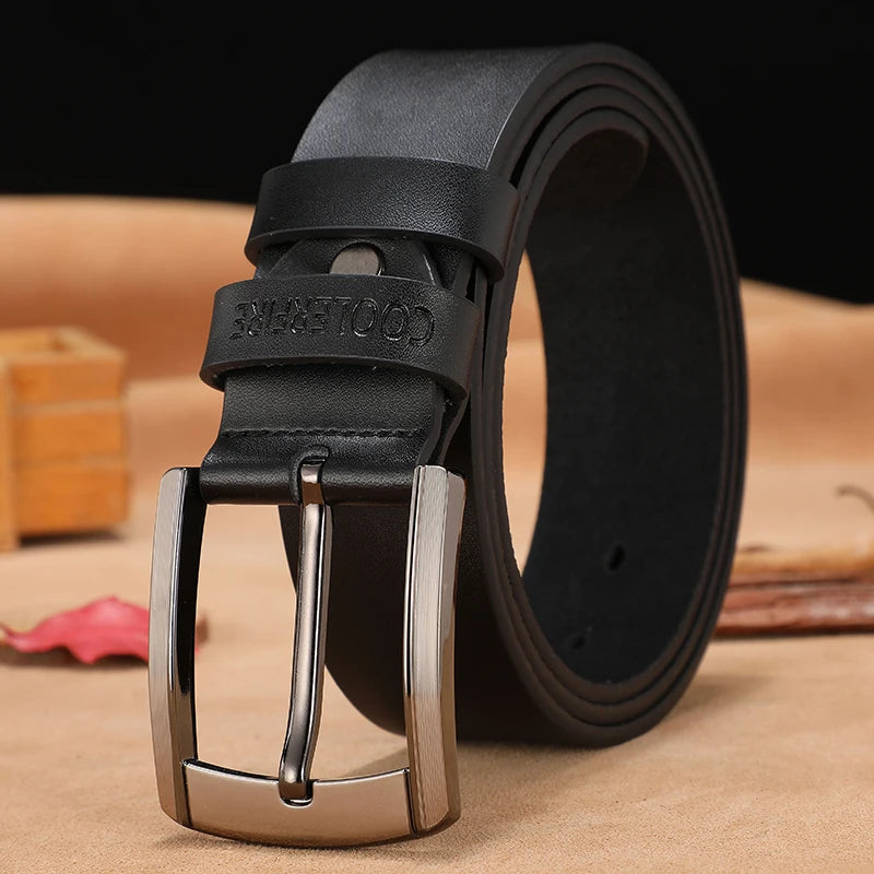 Men's High-Quality Genuine Leather Luxury Designer Belt