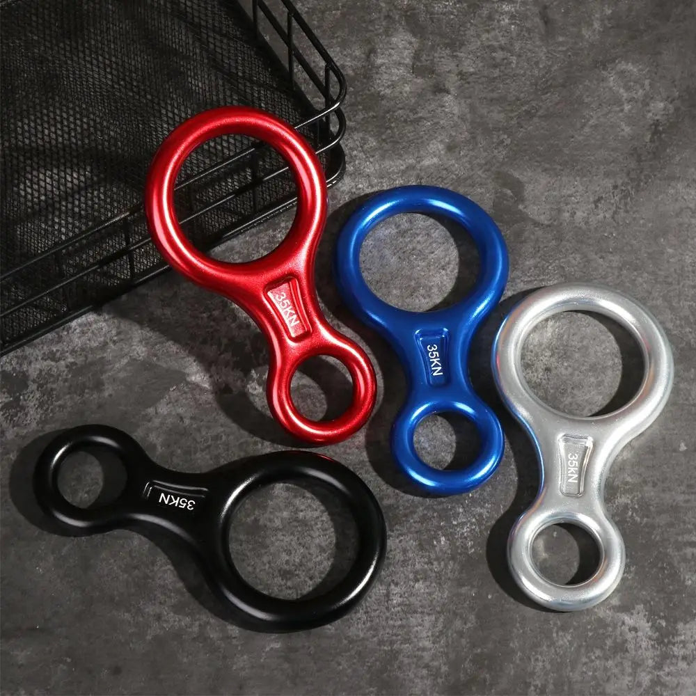 35KN Figure 8 Rock Climbing Descender