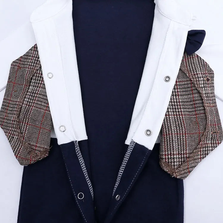 Gentleman Newborn Baby Clothes Boys Rompers