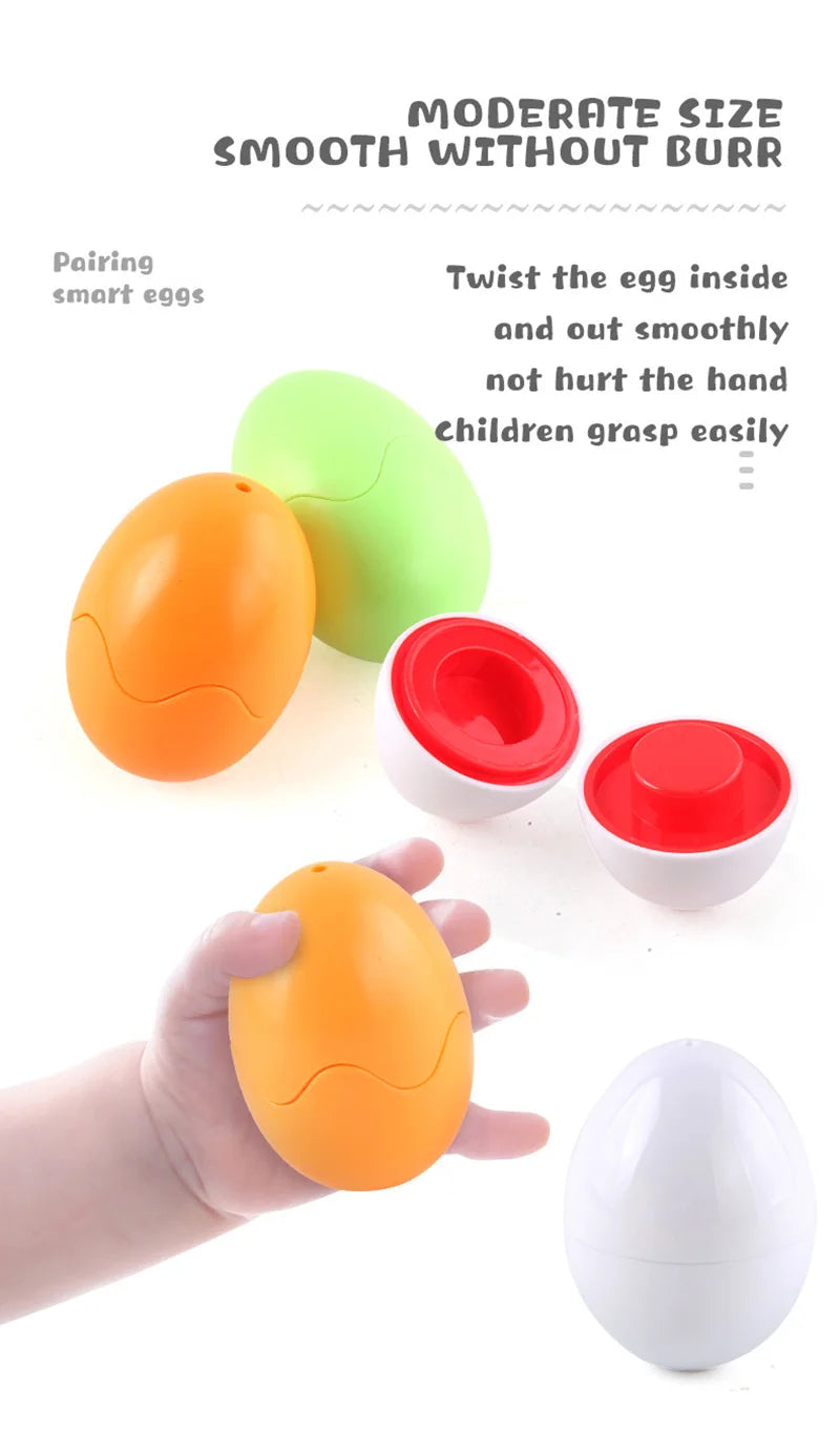 Eggs Screws 3D Puzzle Montessori Learning Toy