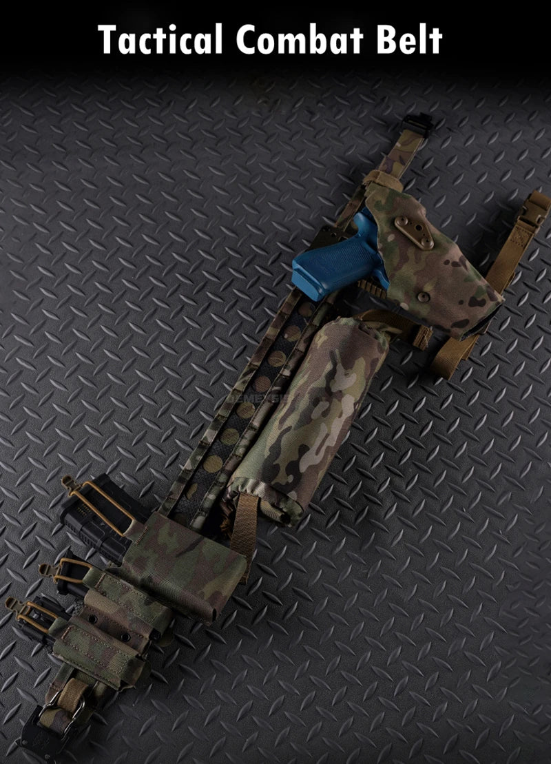Enhance your tactical experience with the Tactical Combat Belt