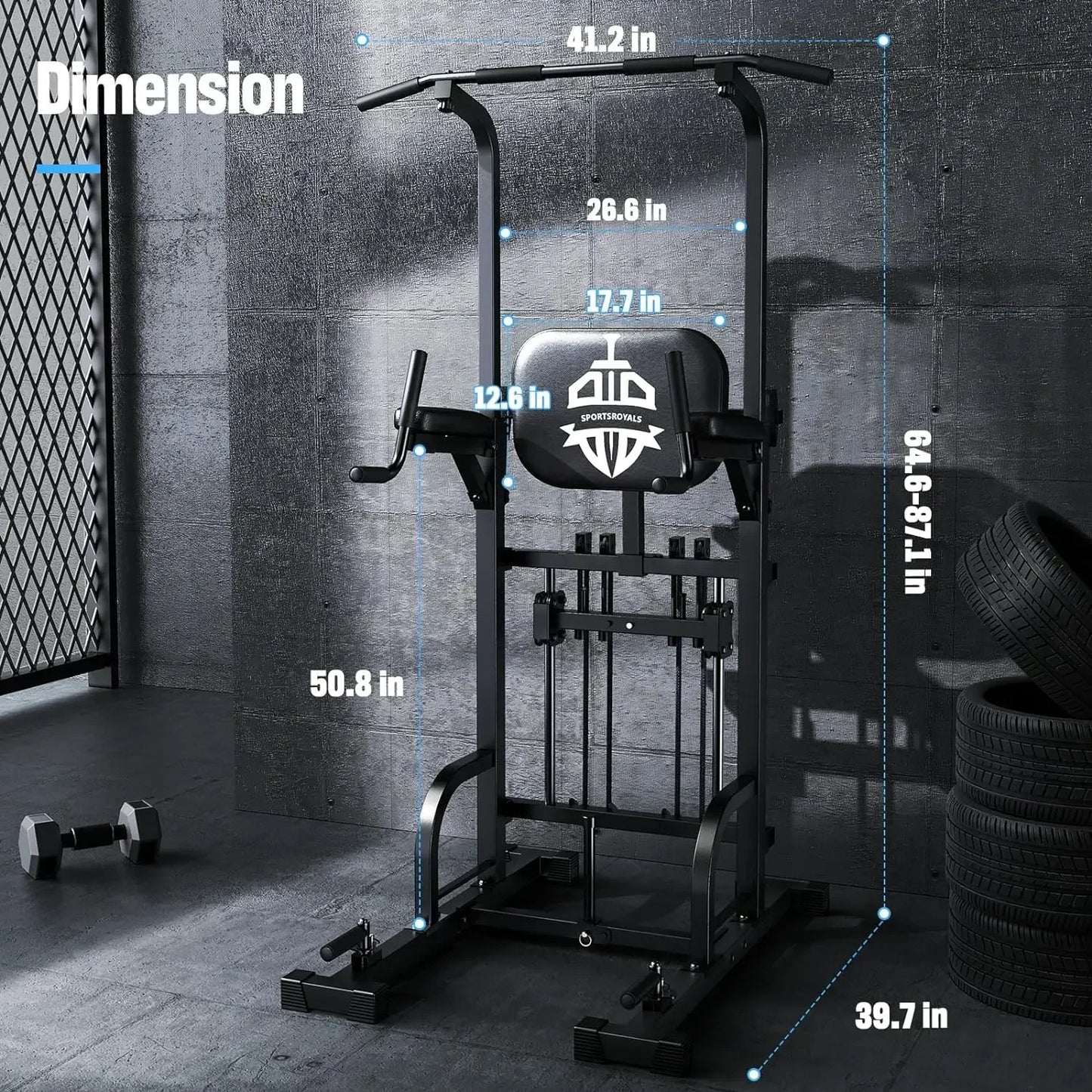 Multi-Function Home Gym Strength Training Fitness Equipment