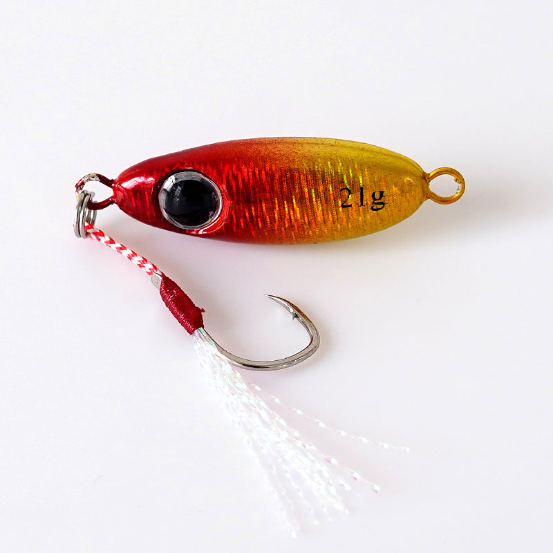 1PCS Micro Metal Jig Fishing Lures – Lightweight Artificial Saltwater Bait