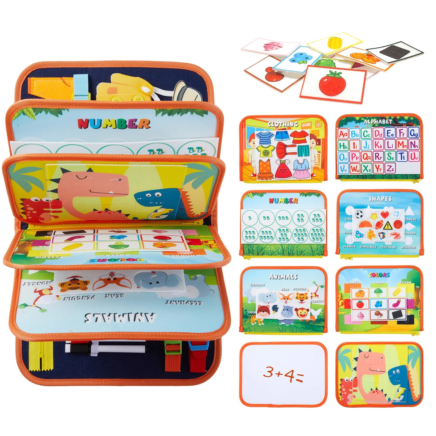 Parish Toys Busy Board – Early Educational Toy for Toddlers