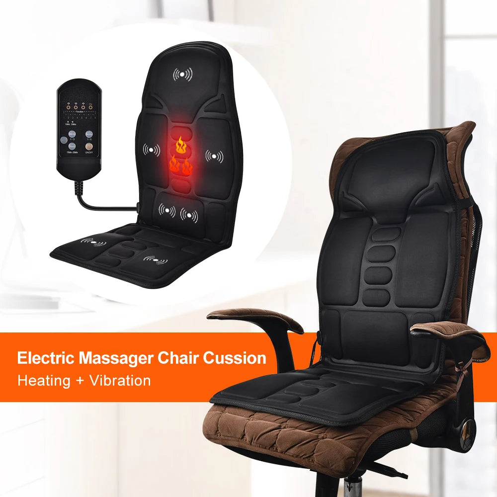 Infrared Full-Body Massage Chair Cushion
