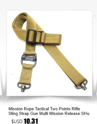 Tactical Two-Point Rifle Sling with Swivels