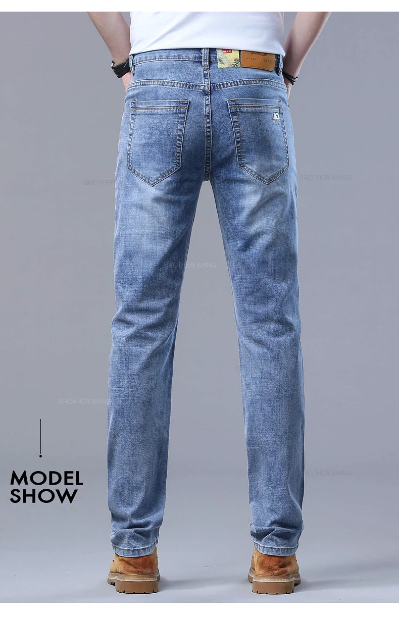 Men’s Light Blue Slim Jeans