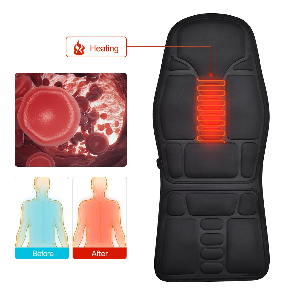 Infrared Full-Body Massage Chair Cushion