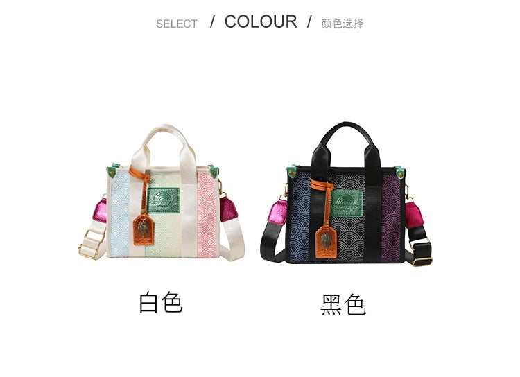 KURT GEIGER LONDON Canvas Tote Bag