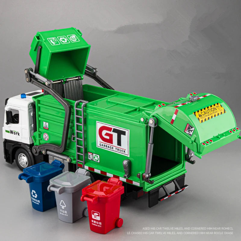 1/32 Garbage Collection City Garbage Vehicle Car Model