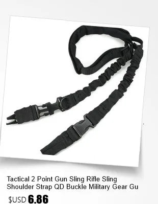 Tactical Two-Point Rifle Sling with Swivels