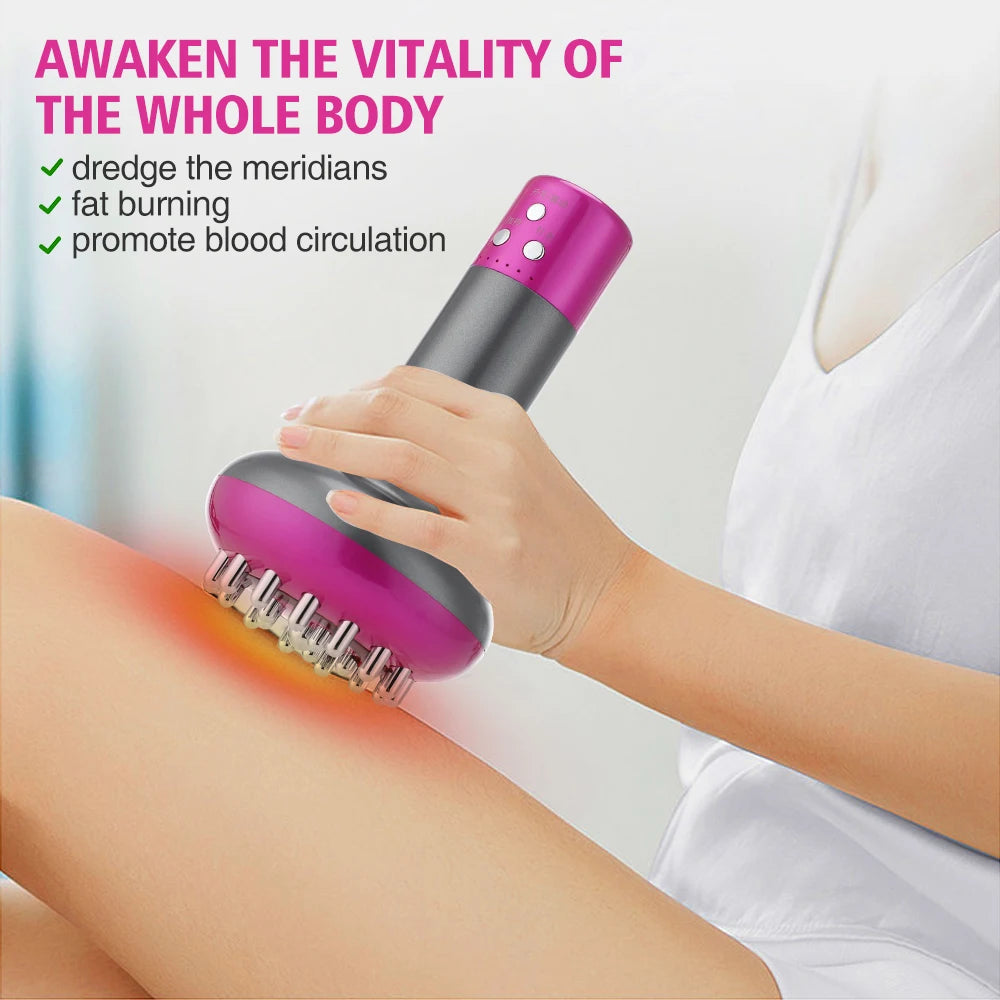 Electric Meridian Massage Brush – Full Body Fat Burning & Lymphatic Drainage