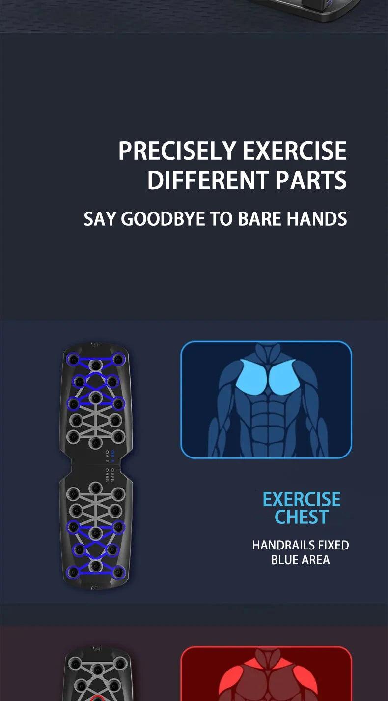 Portable Multifunctional Push-up Board Set