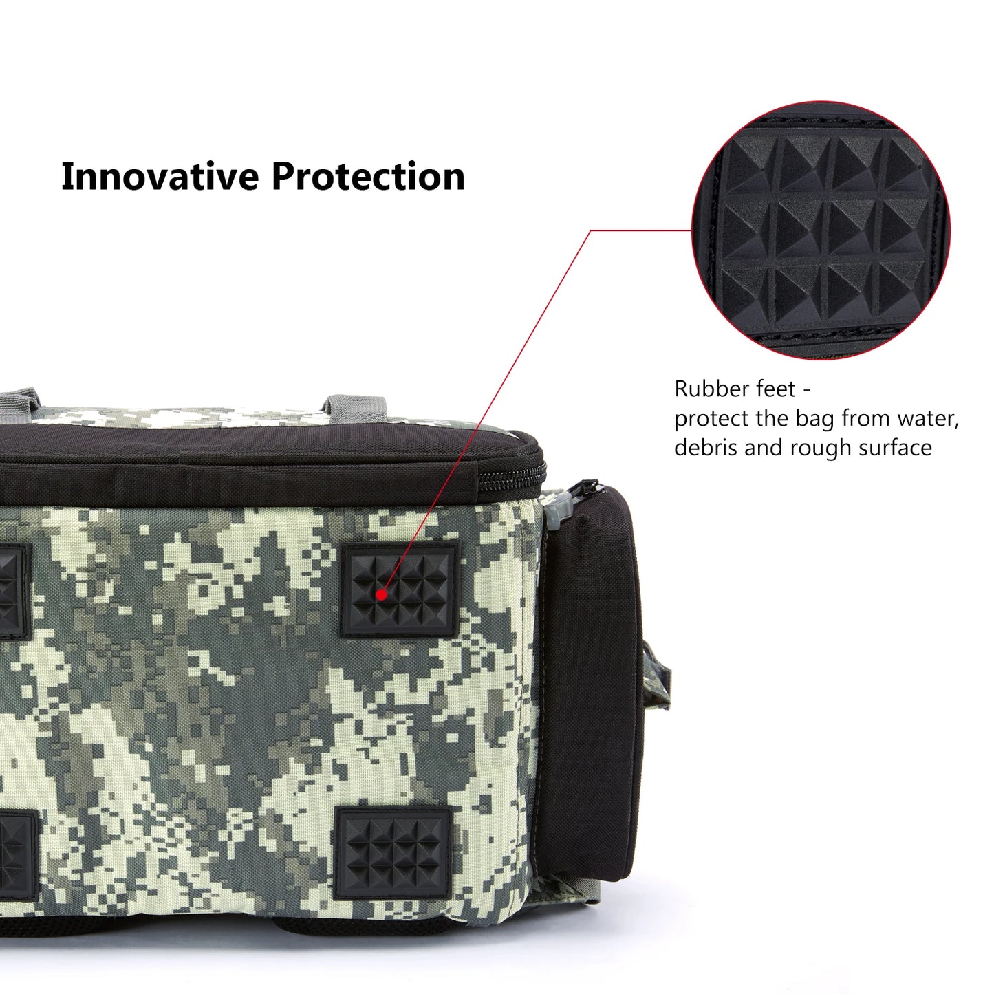 Bassdash Fishing Tackle Backpack – Lightweight & Multifunctional