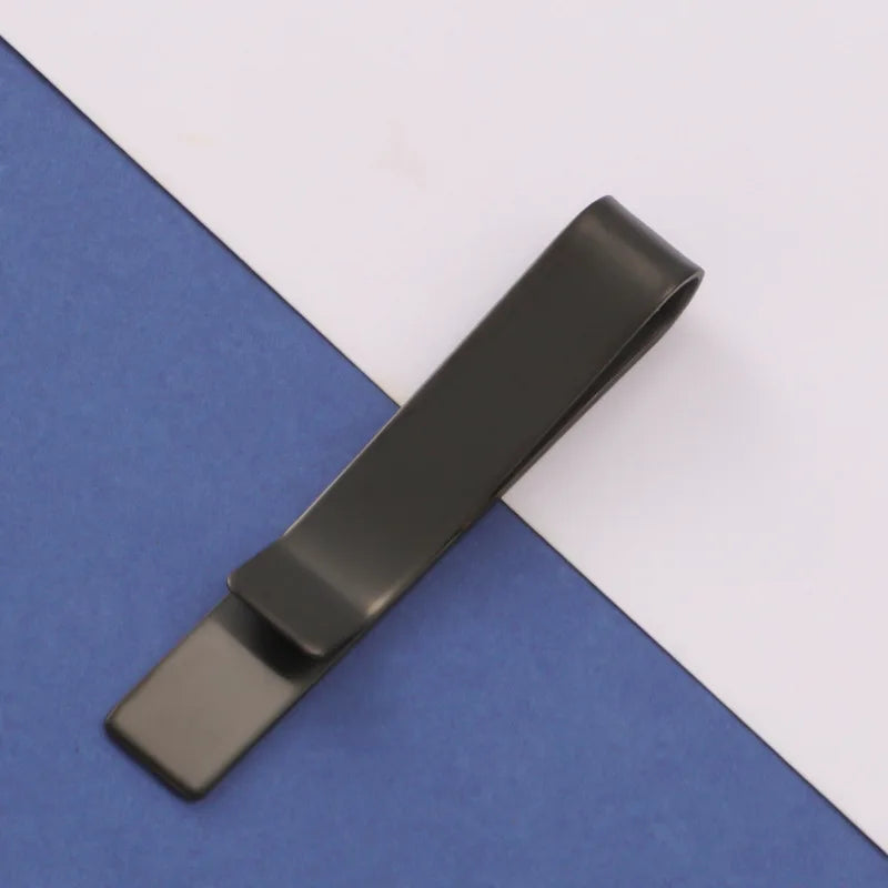 Stainless Steel Customized Name Tie Clip
