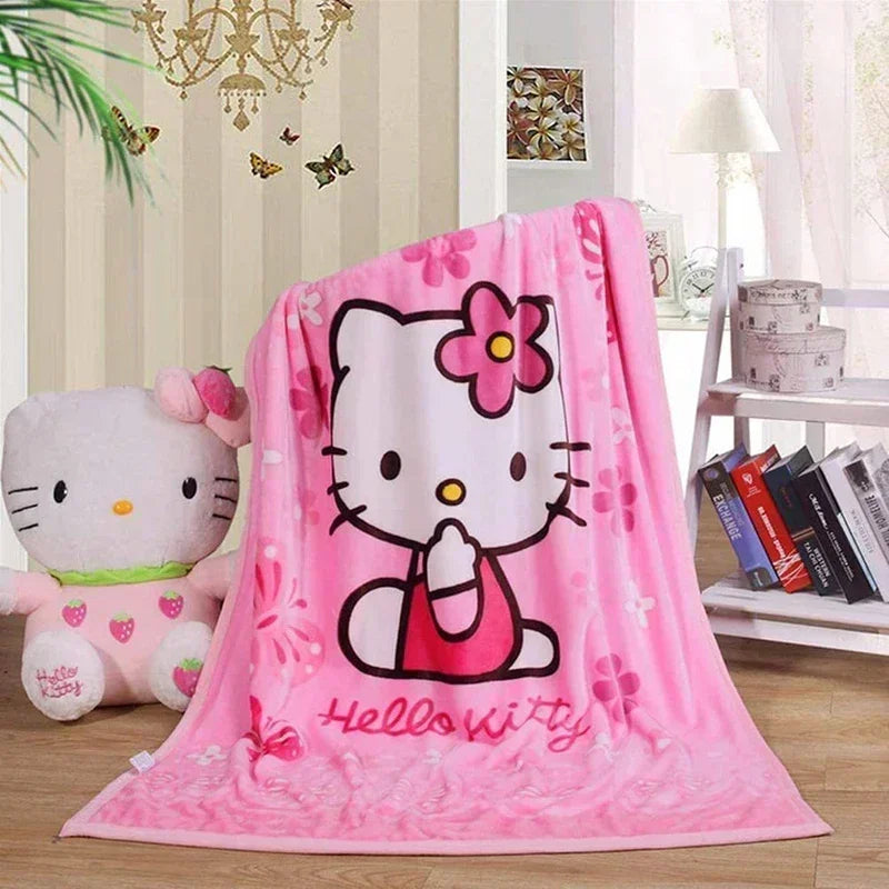 Hello Kitty Plush Blanket