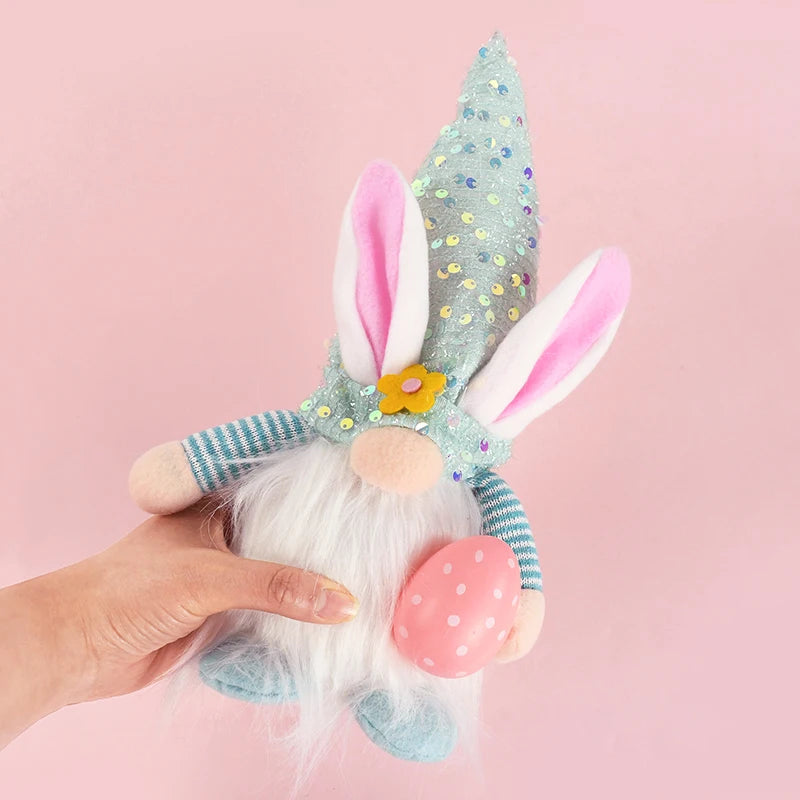 Easter LED Glowing Faceless Gnome Doll