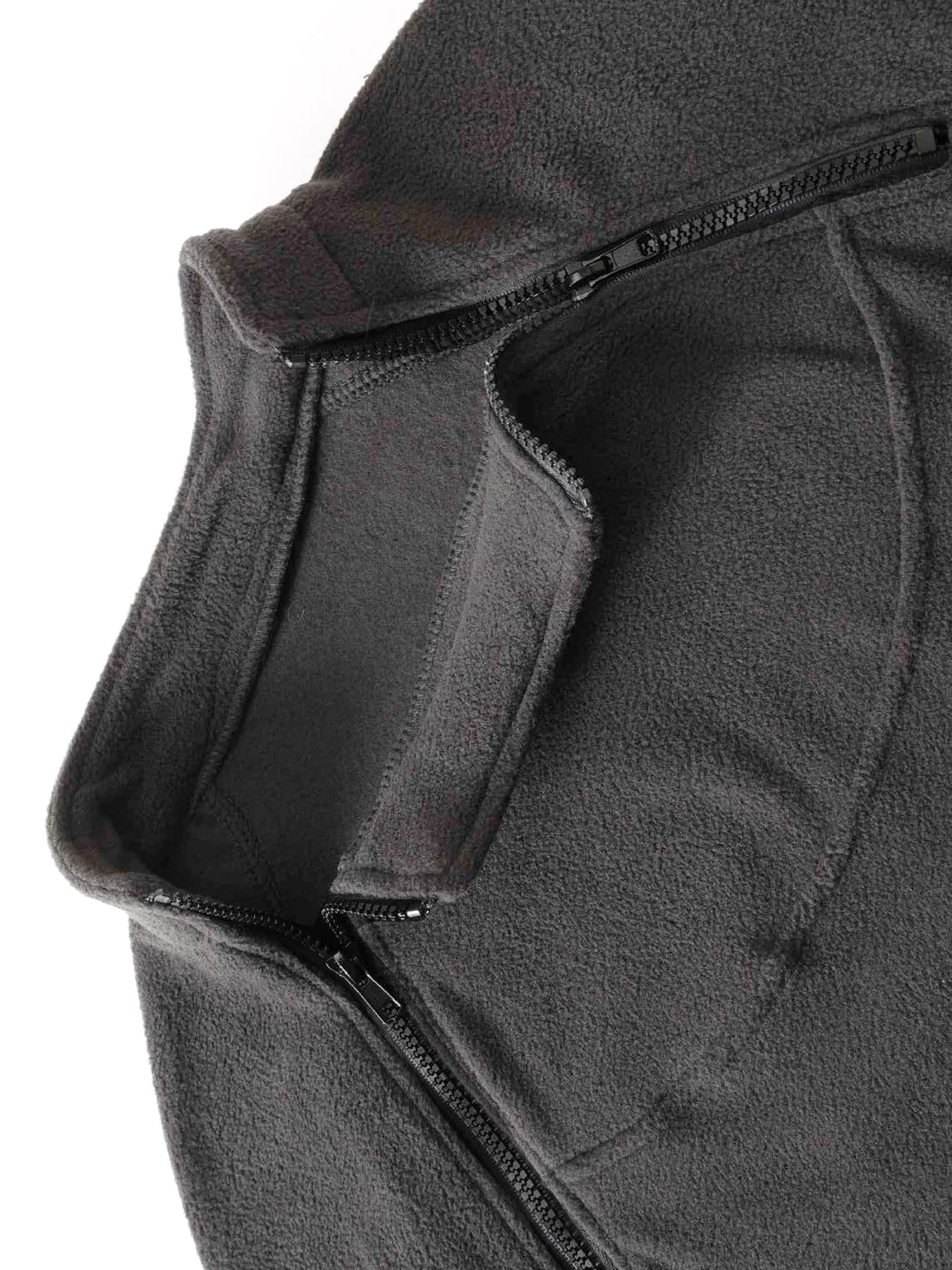Windproof Fleece Men’s Sweatshirt – Tactical Outdoor Sportswear Jacket with Standing Collar