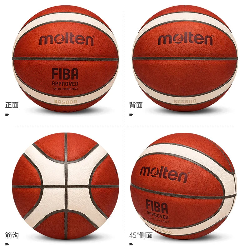 BG5000-Molten 7 Basketball and Bag Set (Indoor/Outdoor)