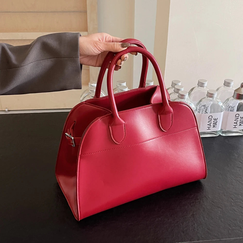 PU Leather Suede Tote Bag for Women
