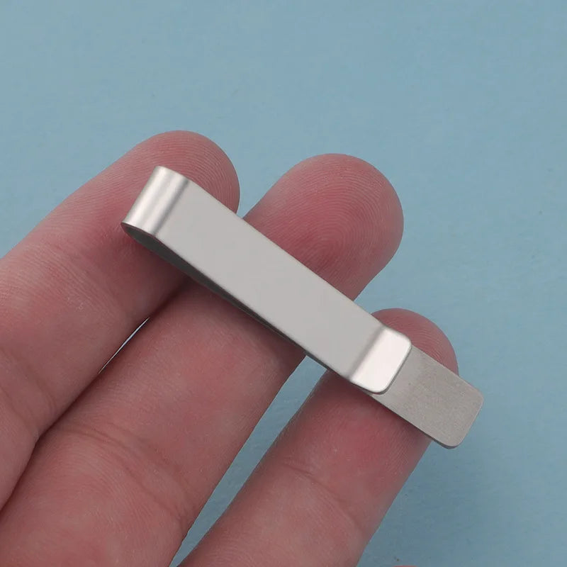 Stainless Steel Customized Name Tie Clip