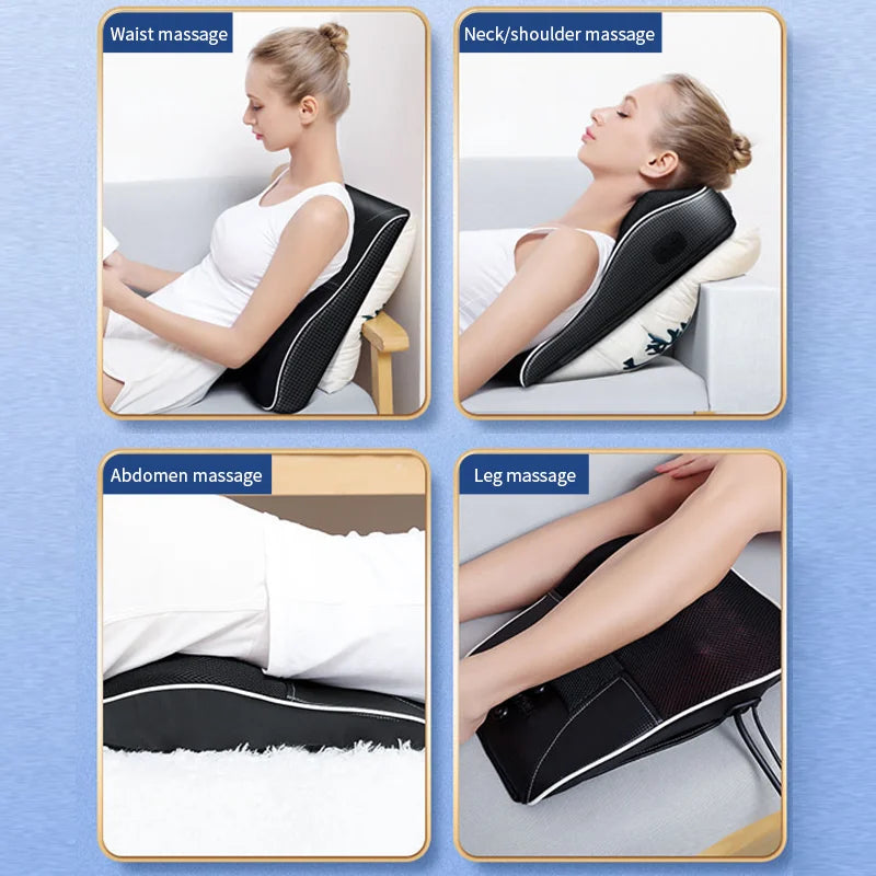 Jinkairui Electric Shiatsu Head Neck Cervical Traction Body Massager