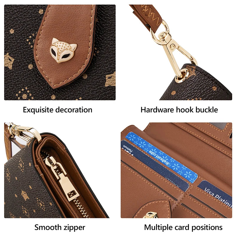 FOXER Women's Long Wallet