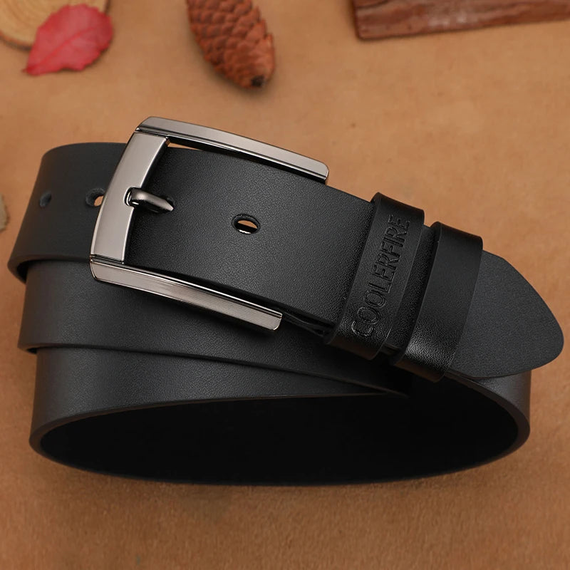 Men's High-Quality Genuine Leather Luxury Designer Belt