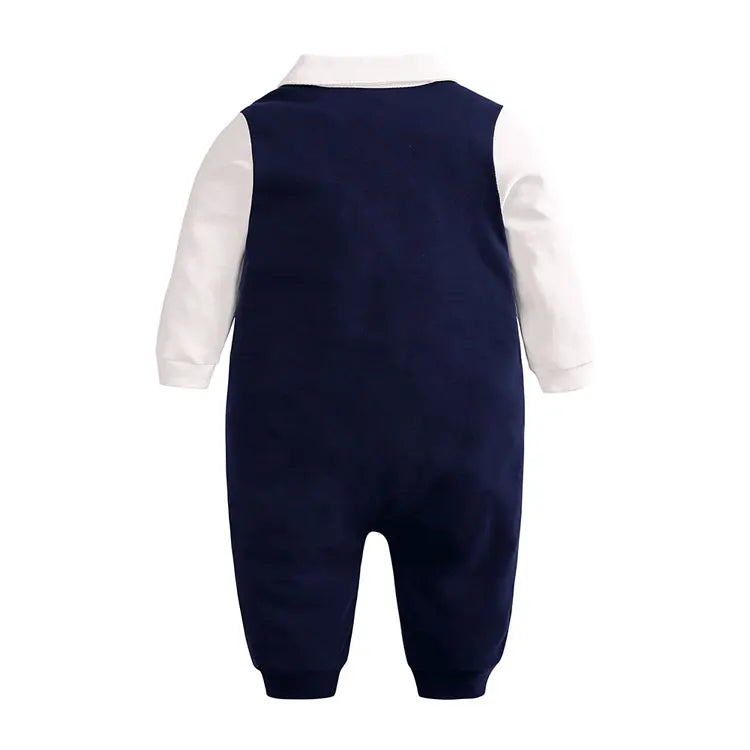 Gentleman Newborn Baby Clothes Boys Rompers