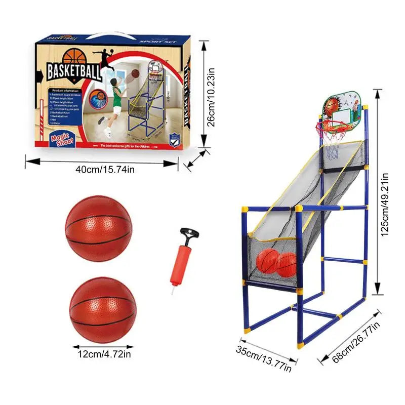 Indoor Basketball Machine Sports Playset