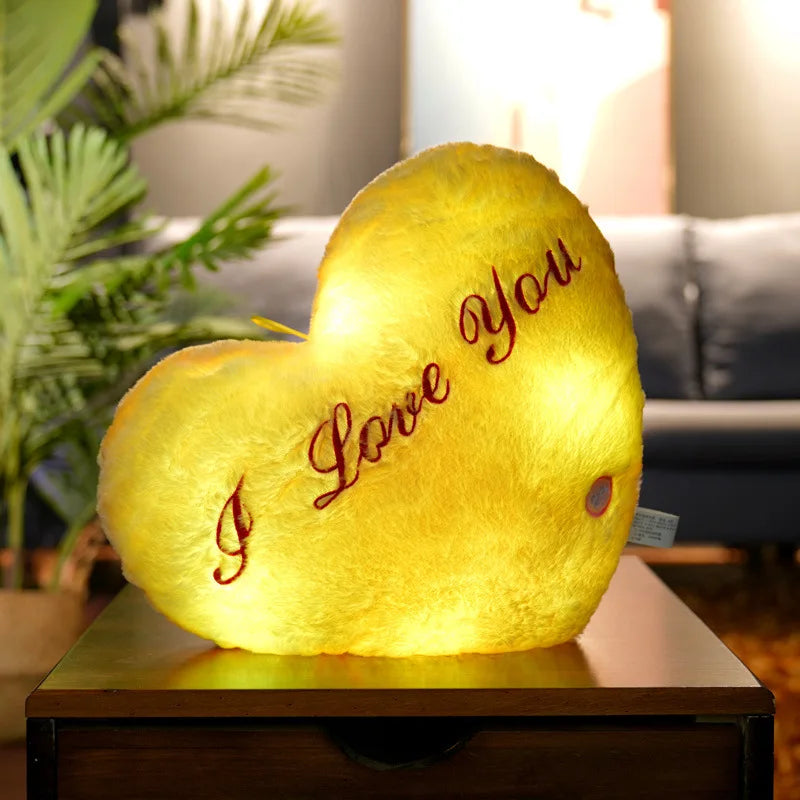 34CM Luminous Plush Star Pillow